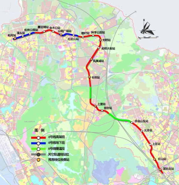 有经过你家片区的地铁新线吗?这7条线路中共107公里深圳