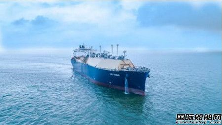 沪东中华YAMAL LNG项目首制船气体试航凯旋