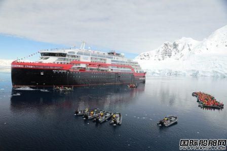 全球首艘电池动力探险邮轮在南极洲命名