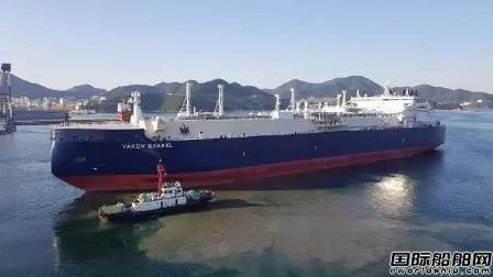 中远海运能源亚马尔冰级LNG船最后一艘完成交付